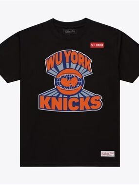 New York Knicks x Wu-Tang Black Wu York T-Shirt (Brand New) w/tags Size 2XL